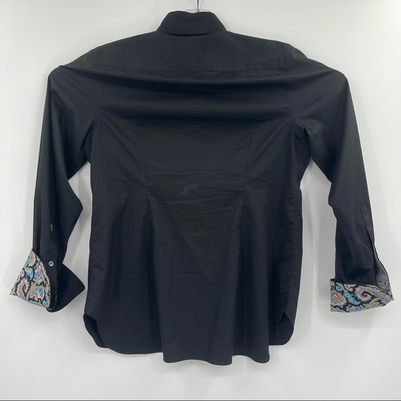 Robert Graham Women’s Paisley Long Sleeve Shirt - Picture 3 of 6
